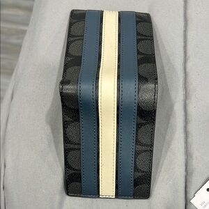 Charcoal Denim blue wallet